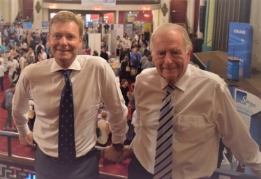 Craig Mackinlay MP & Sir Roger Gale MP, Jobs Fair